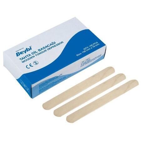 Beybi Tahta SPATULA 100 lü