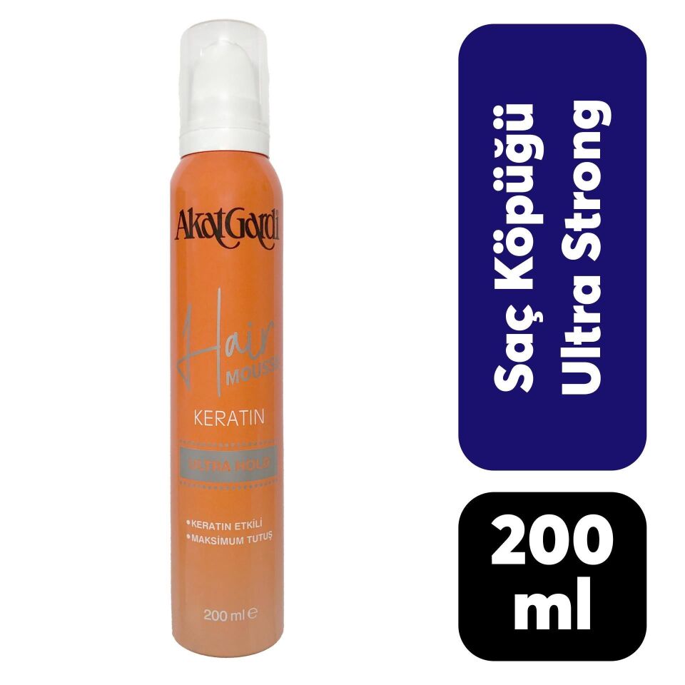Akat Gardi Saç Köpüğü 200ML ULTRA STRONG