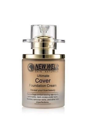 New Well Yoğun Kapatıcı Krem Cover Şişe Fondöten 03