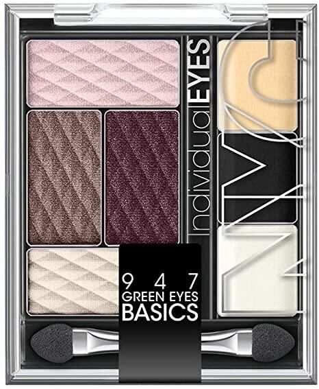 NYC New York Individual Eyes Eyeshadow Palette 947 GREEN