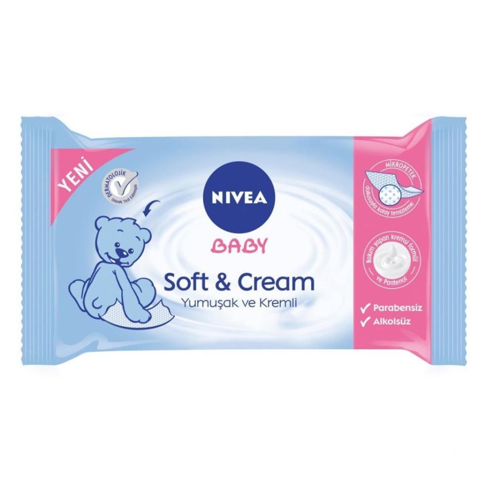 Nivea Baby Pişik Önleyici Krem + Soft Cream Islak Mendil