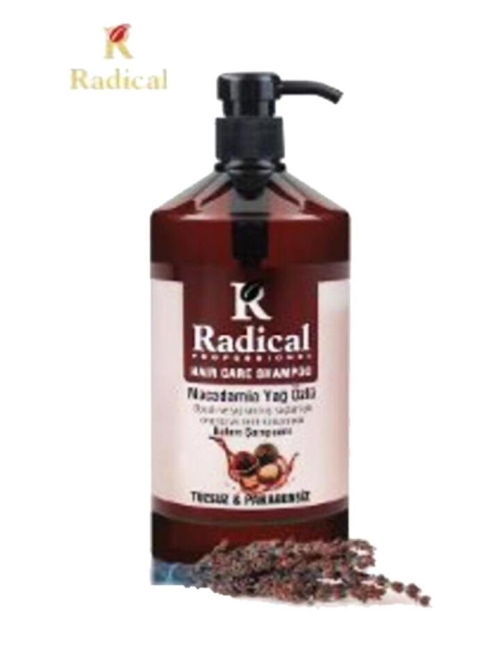 Radical Macadamia Yağ Özlü Tuzsuz Şampuan 1000 Ml