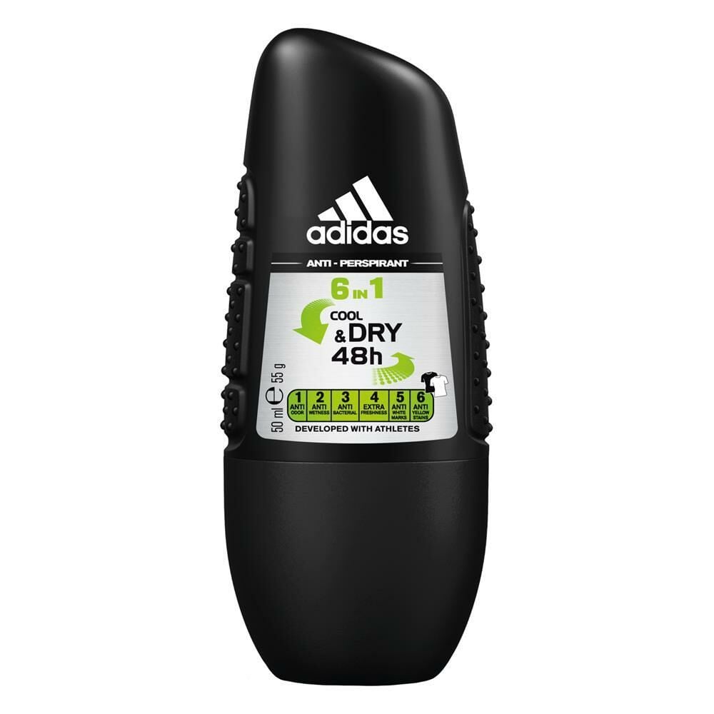 Adidas 6 In 1 Cool Dry 48h Erkek Roll On 50 ml