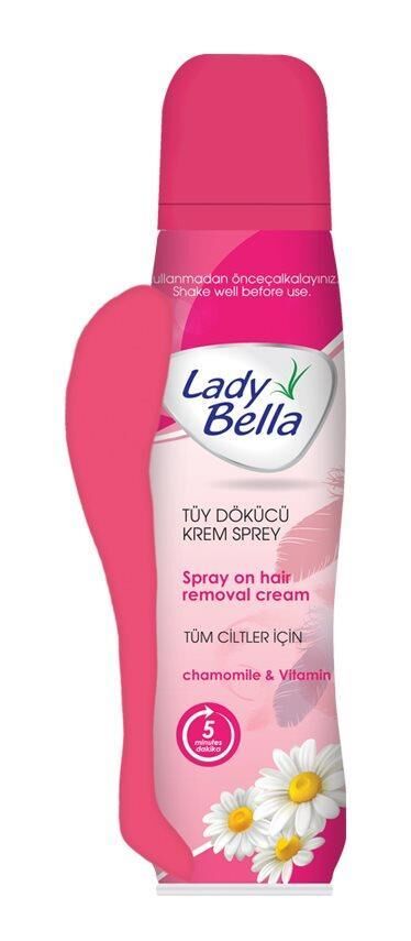 Lady Bella Tüy Dökücü Köpük Papatya 175 ML Tüm Ciltler