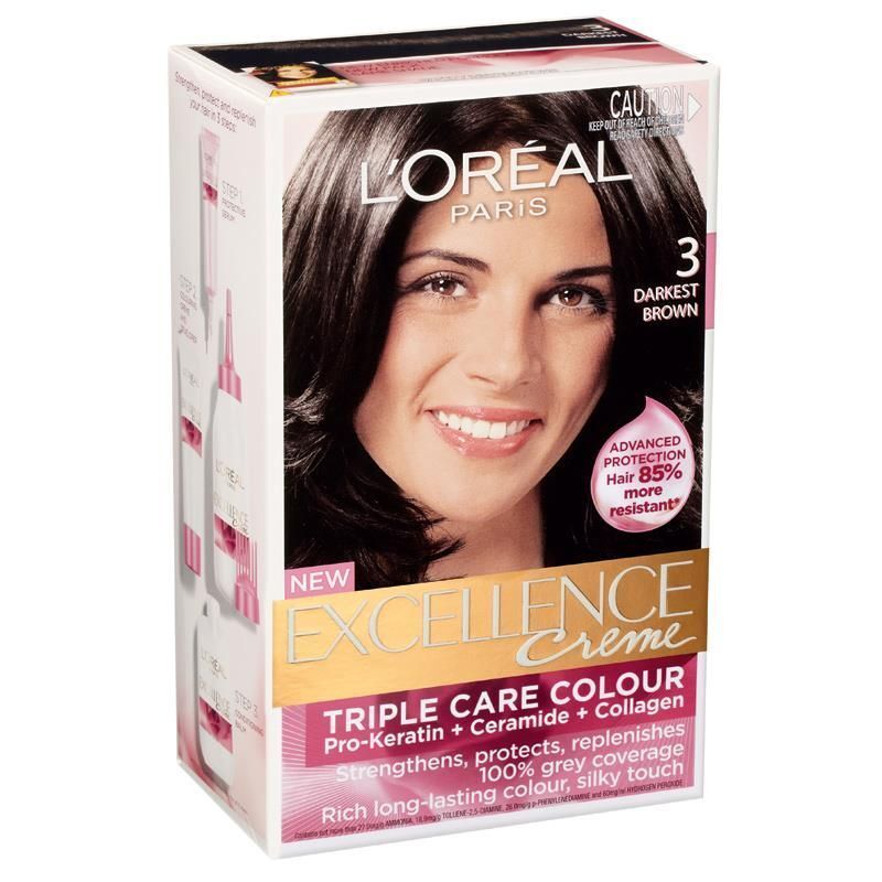 Loreal Excellence 3 Koyu Kestane