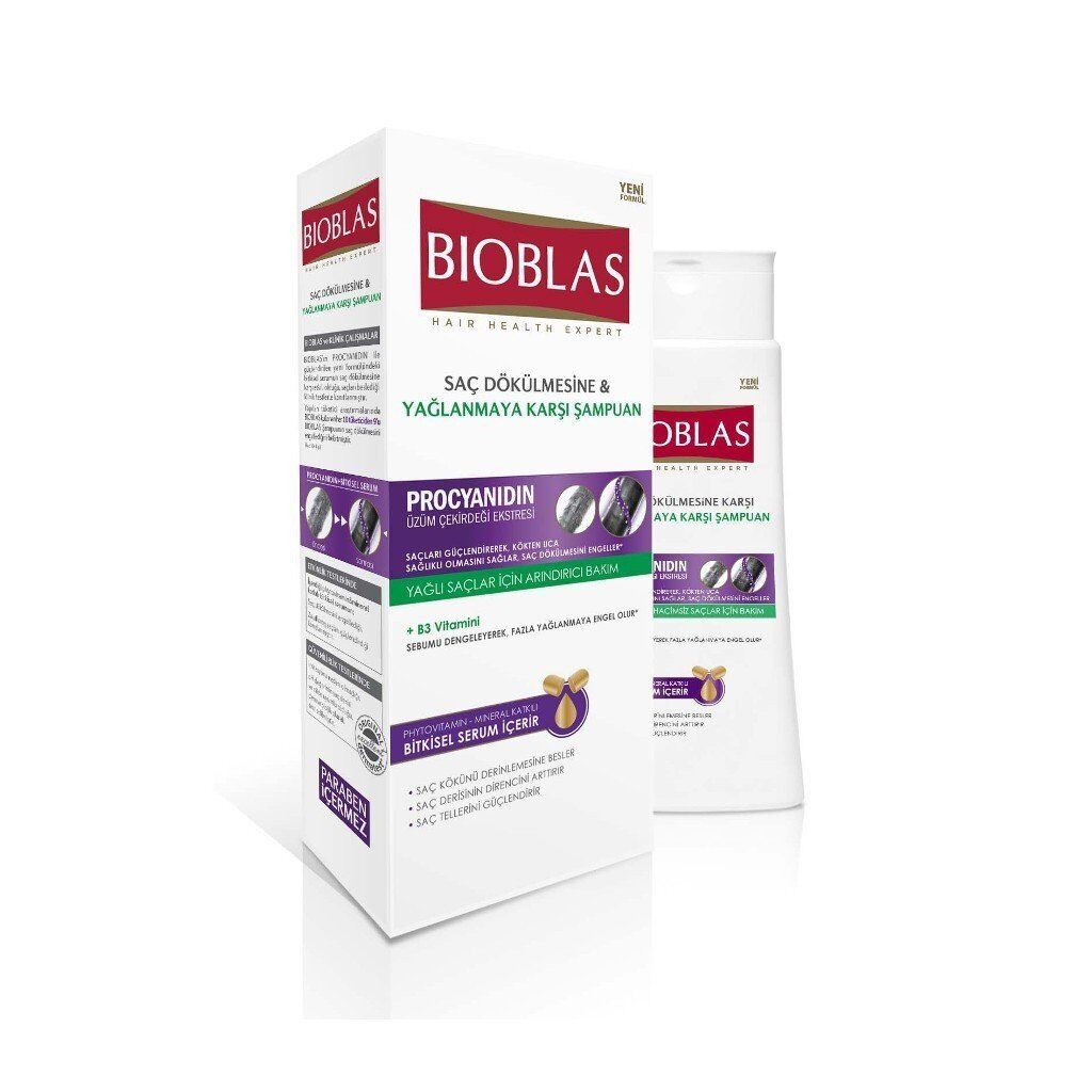 Bioblas Anti Sebum Effect Şampuan 400ML Yağlı Saçlar