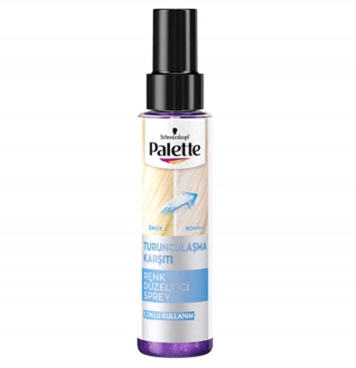 Palette Turunculaşma Karşıtı Renk Düzeltici Sprey 100 ml