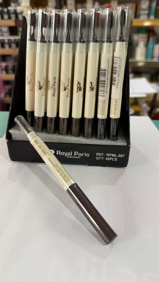 Royal Paris Eyebrow Fırçalı Kaş Kalemi Siyah