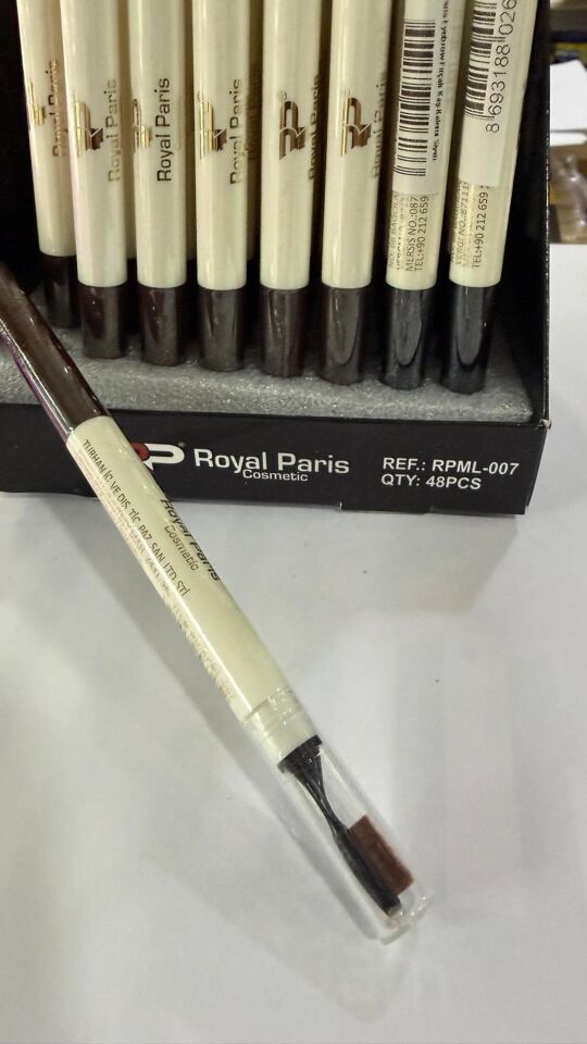 Royal Paris Eyebrow Fırçalı Kaş Kalemi Siyah