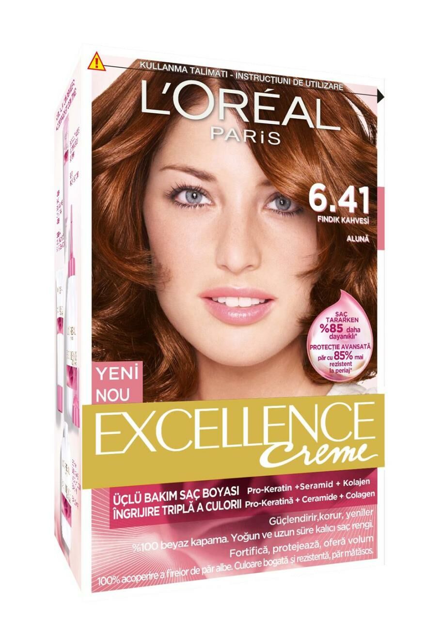 Loreal Excellence 6.41 Fındık Kahvesi