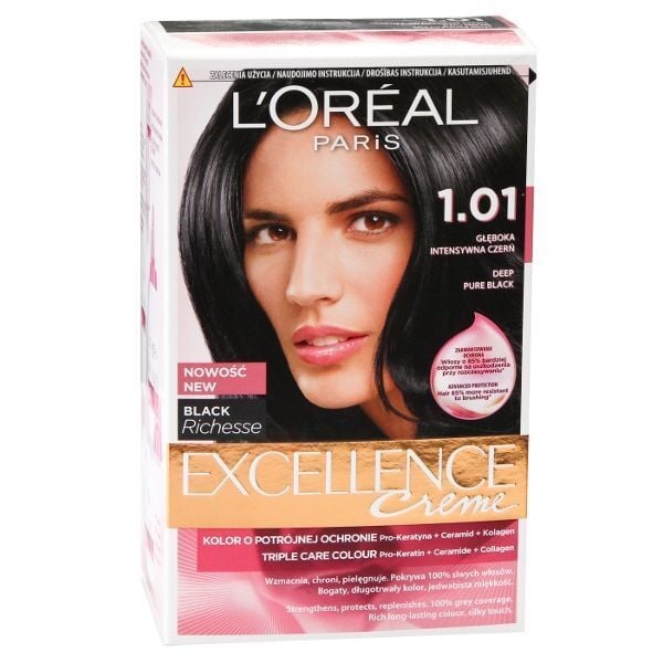 Loreal Excellence 1.01 Derin Siyah
