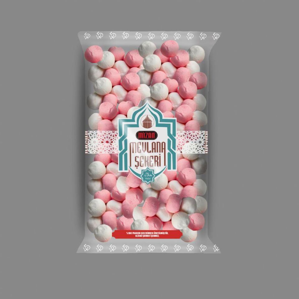 Mizan 10 x 400 Gr Mevlana Şekeri Sade Kızan Peynir Şekeri