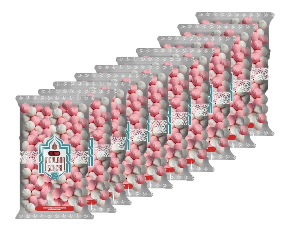 Mizan 10 x 400 Gr Mevlana Şekeri Sade Kızan Peynir Şekeri