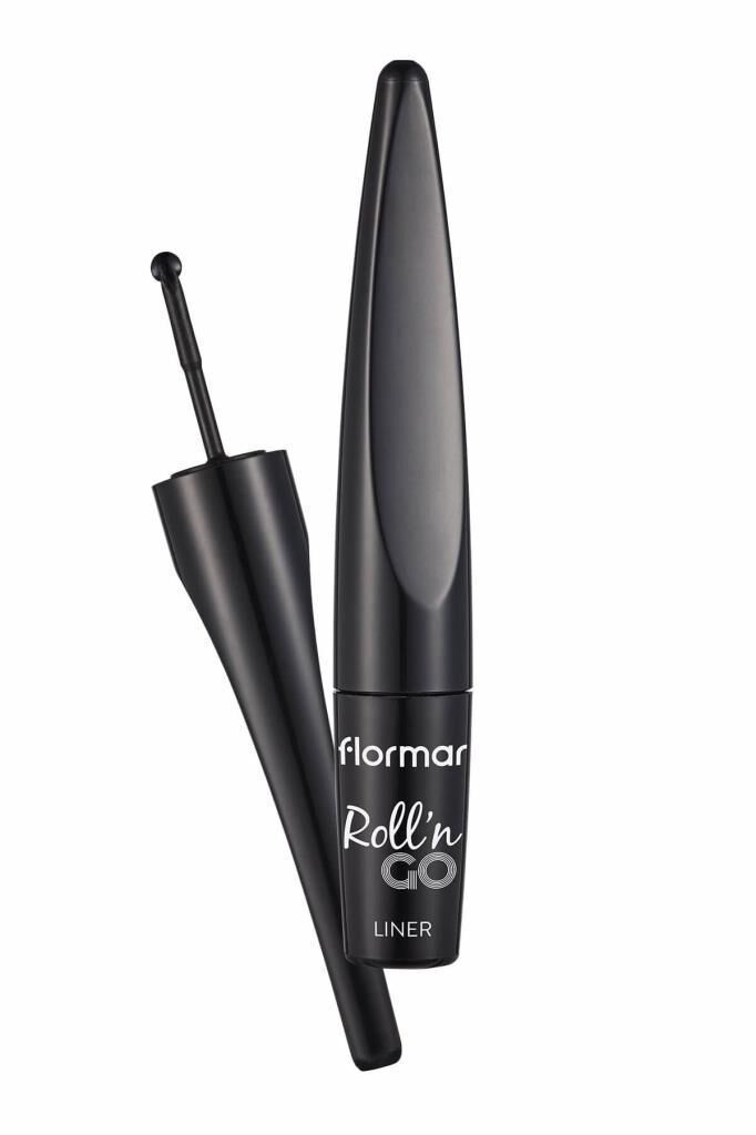 Flormar Disk Uçlu Eyeliner Roll n Go Liner Black
