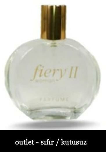 Akat Fiery 2 Woman Edt 50 Ml (100 Ml şişede yarım ) Bayan Parfümü - outlet kutusuz  - Fiery II