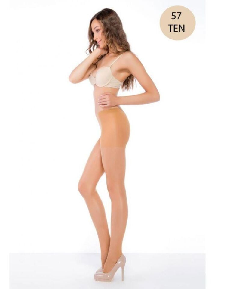 Penti Süper İnce Parlak Külotlu Çorap Ten 57/3