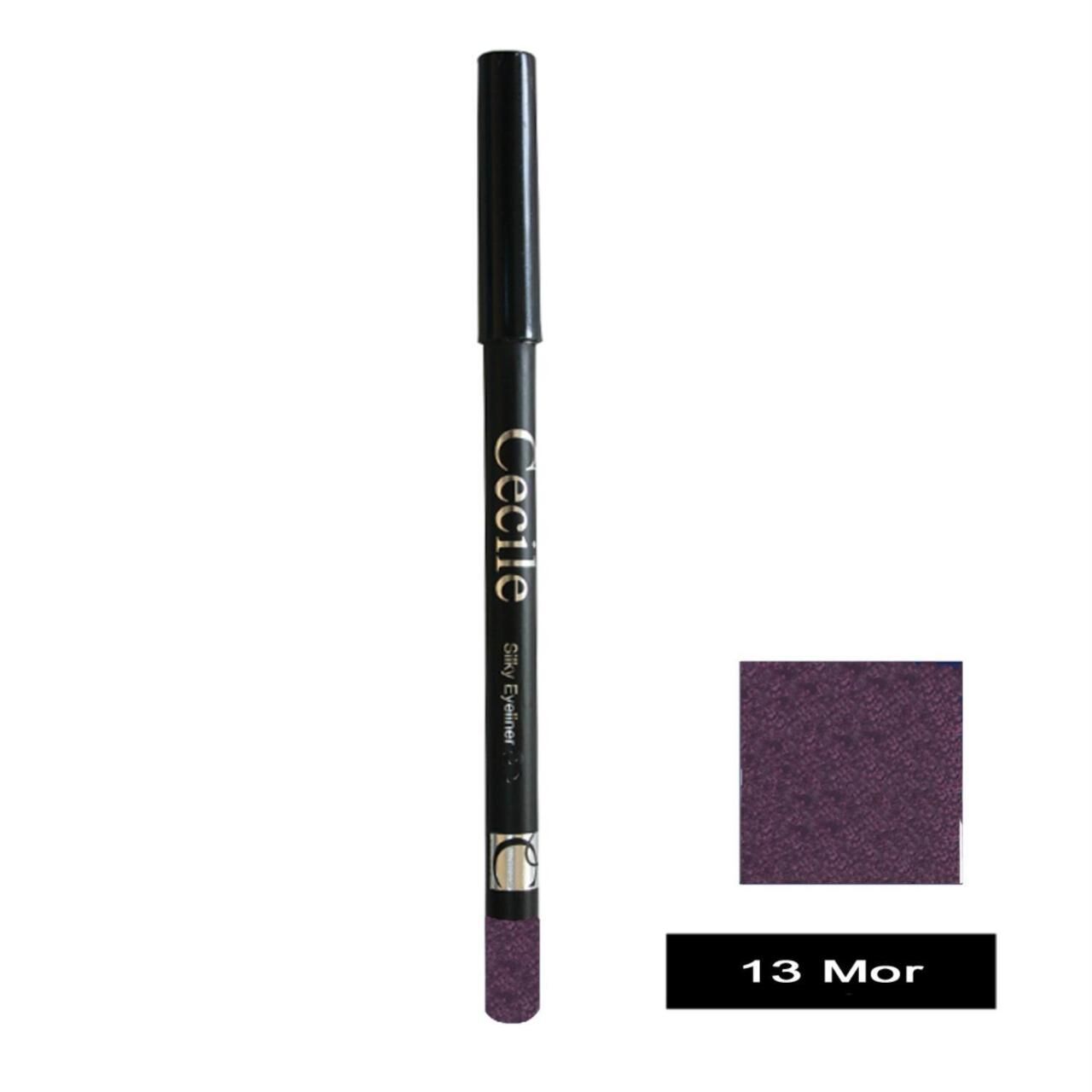 Cecile Silky Yumuşak Göz Kalemi 13 Mor