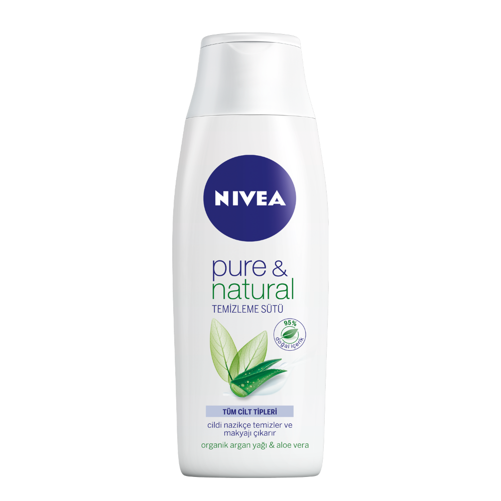 Nivea Visage Pure Natural Yüz Temizleme Sütü 200 ml