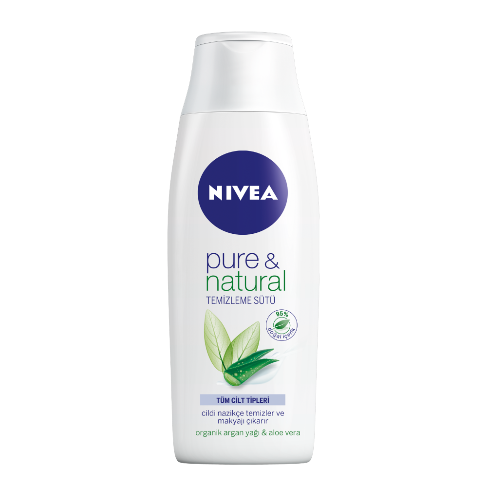 Nivea Visage Pure Natural Yüz Temizleme Sütü 200 ml