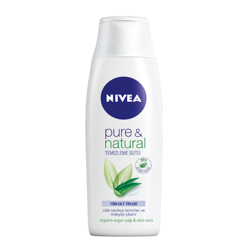Nivea Visage Pure Natural Yüz Temizleme Sütü 200 ml