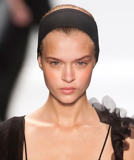 Siyah Saç Bandı Düz Yazısız