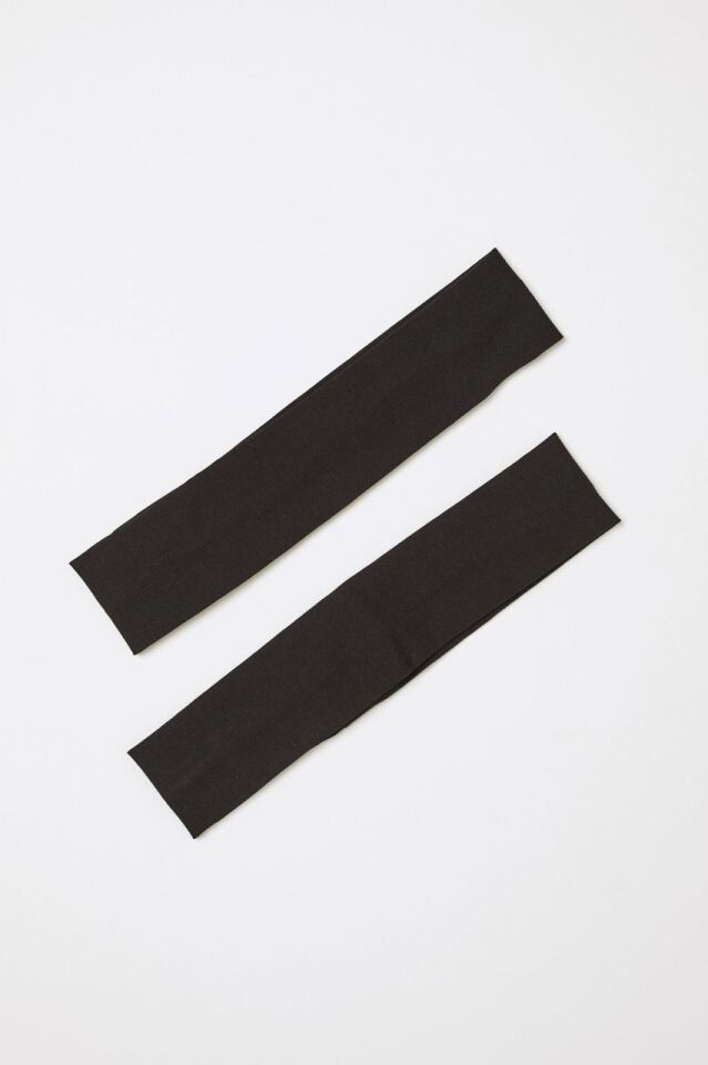 Siyah Saç Bandı Düz Yazısız