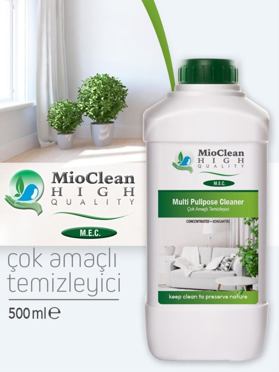 MioClean Çok Amaçlı Temizleyici 500 Ml 43800