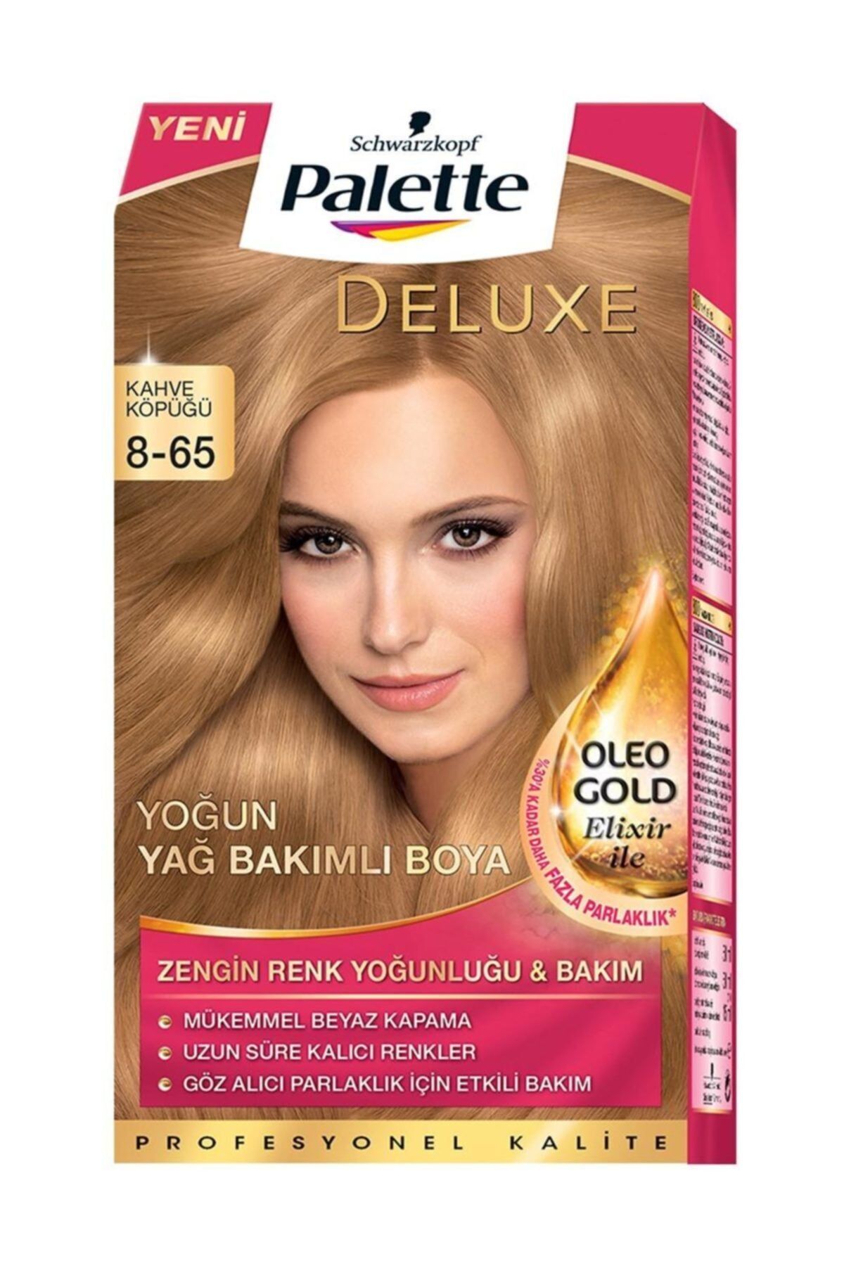 Palette Deluxe Saç Boyası 8.65 Kahve Köpüğü