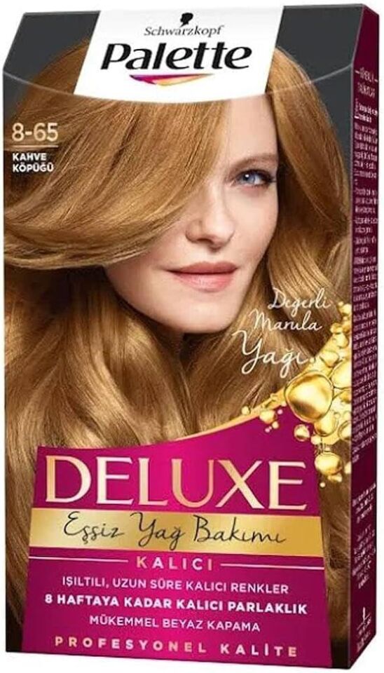 Palette Deluxe Saç Boyası 8.65 Kahve Köpüğü