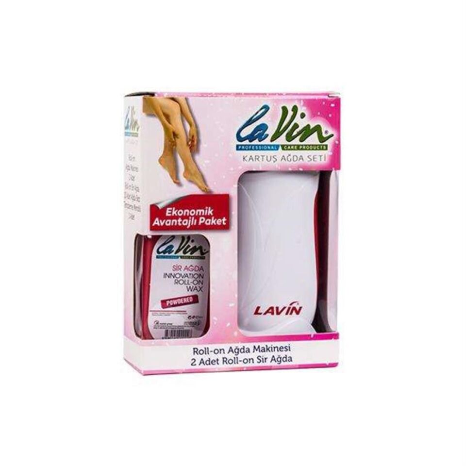 Lavin Kartuş Ağda Isıtıcılı Set Pudralı