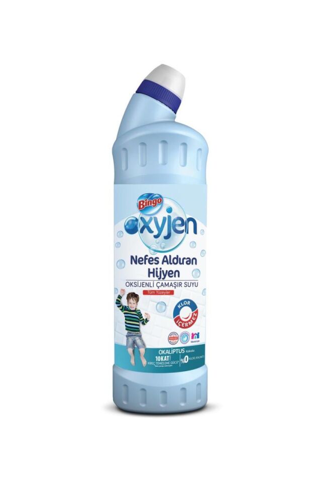 Bingo Oksijenli Çamaşır Suyu 750 ml Derinlemesine Hijyen