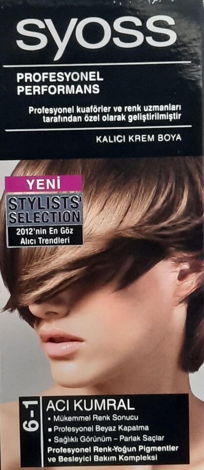 Syoss Saç Boyası 6.1 Acı Kumral