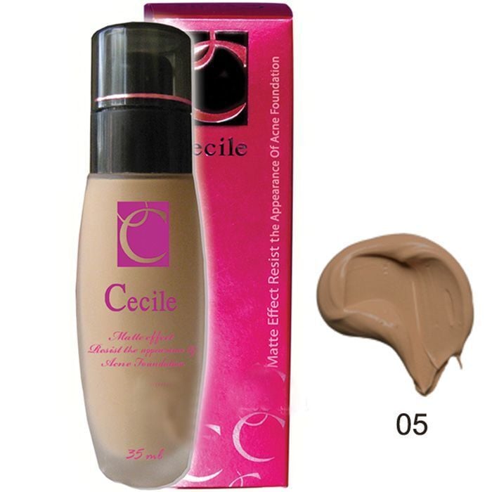 Cecile Matte Effect Resist To Acne Foundation 05