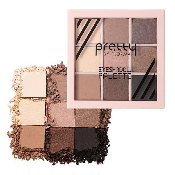 Pretty By Flormar Eyeshadow Palette 02 Wind