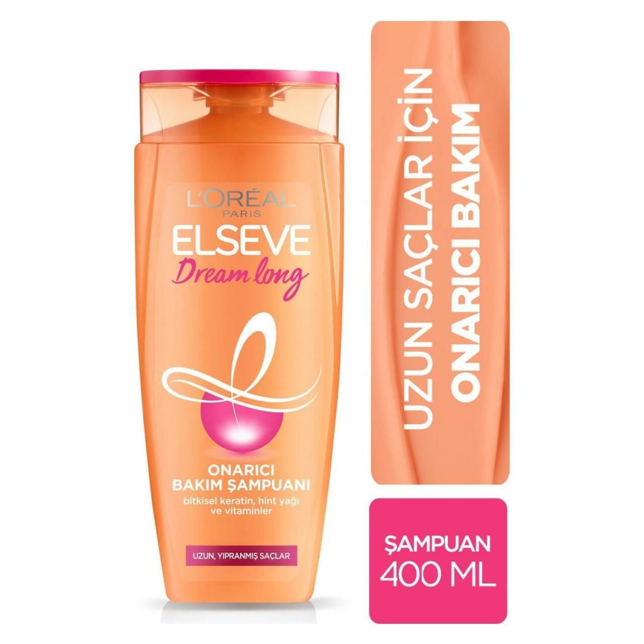 Elseve Dream Long Yıpranmış Saç Şampuanı 400 Ml