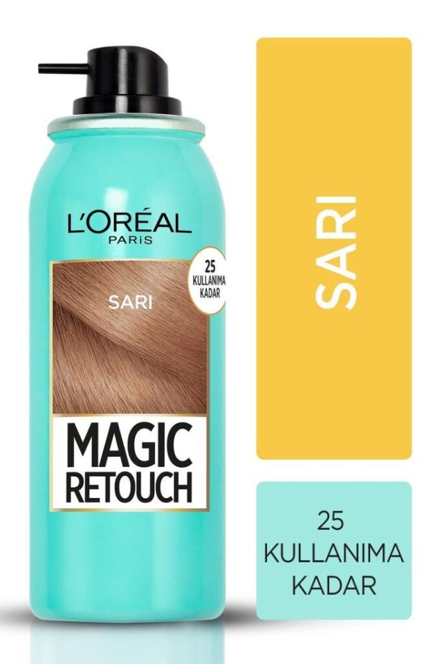 LOREAL Magic Retouch Sarı Sprey Saç Dip Boyası