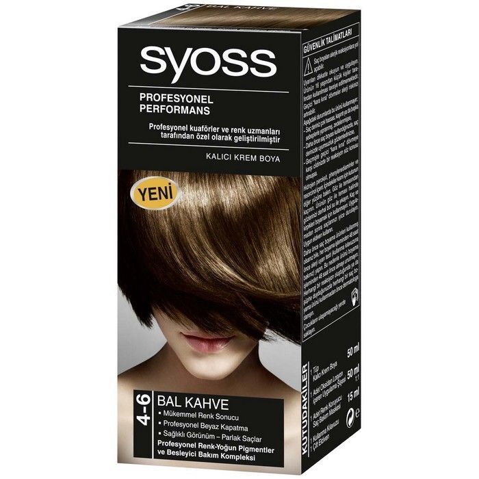 Syoss Saç Boyası 4.6 Bal Kahve