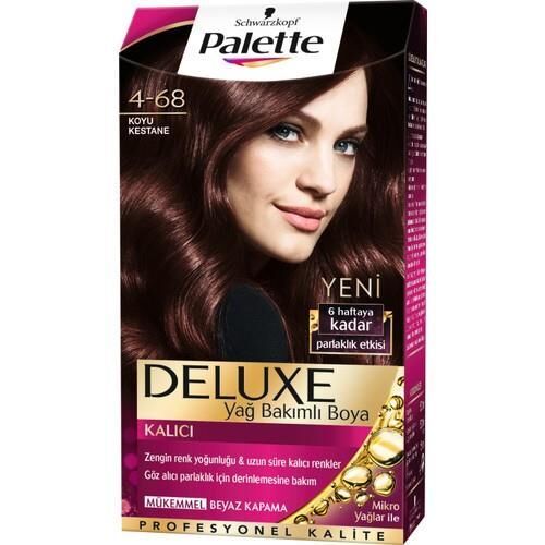 Palette Deluxe Saç Boyası 4.68 Koyu Kestane