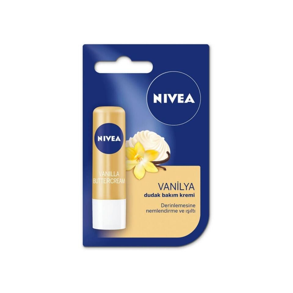 Nivea Vanilya Dudak Bakım Kremi 5.5 Ml 24 Saat Nem