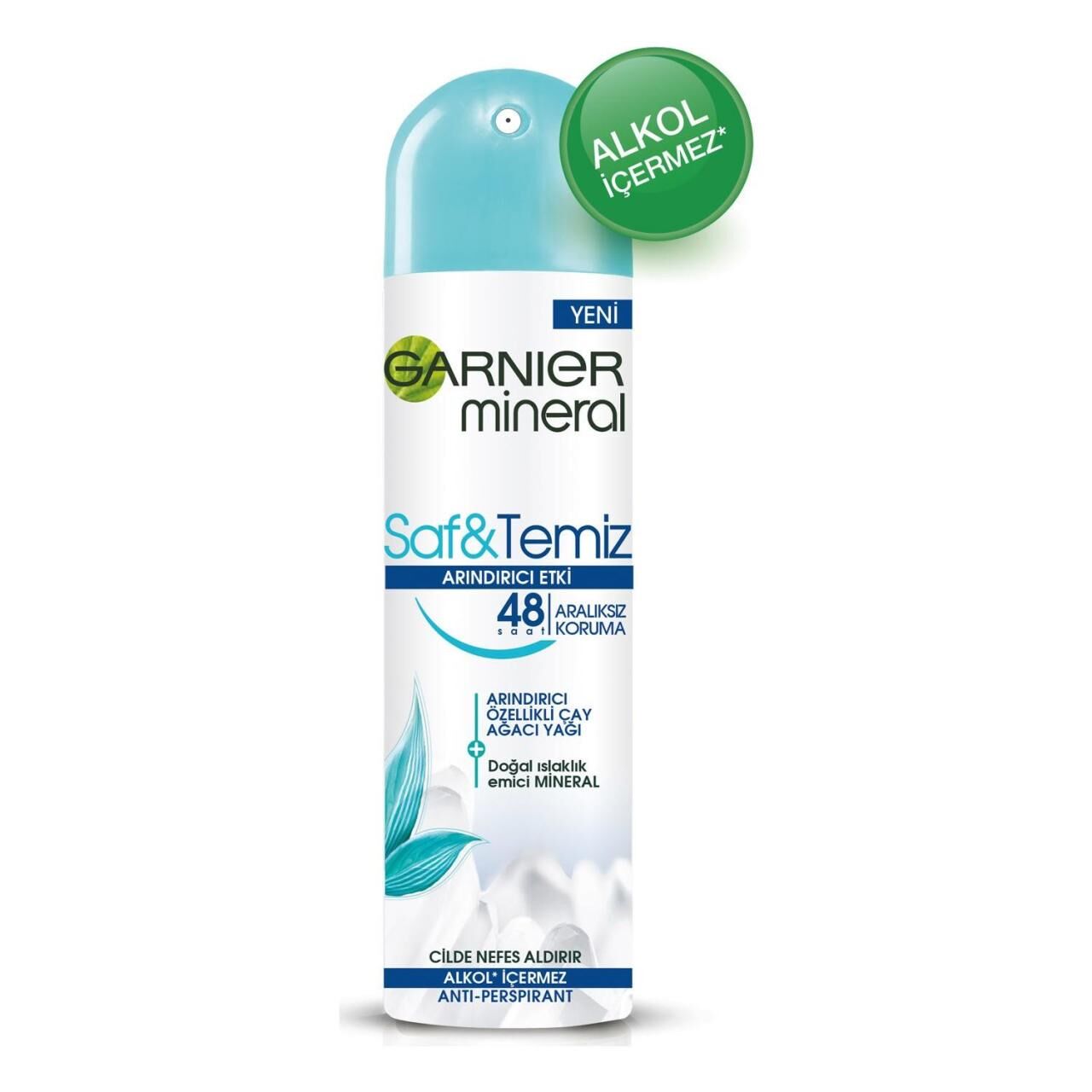 Garnier Deodorant Mineral Saf Temiz Sprey Deodorant