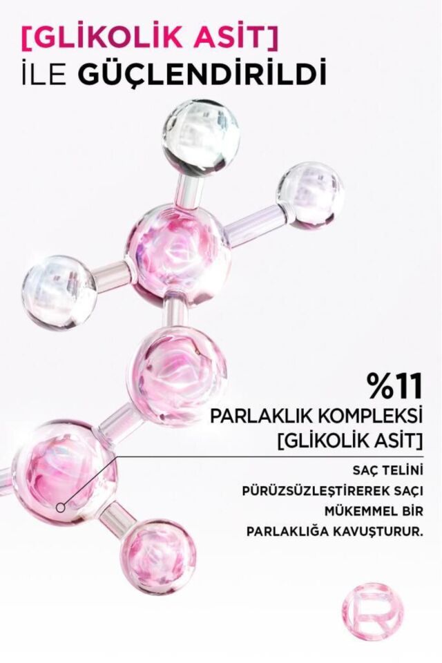 Loreal Elseve Glycolic Gloss Mükemmel Parlaklık için Pürüzsüzleştirici Saç Kremi 150ml