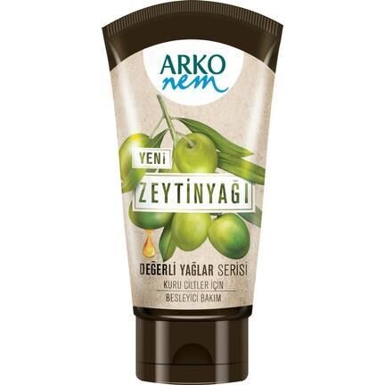 Arko Nem Zeytinyağlı Yağı Krem 60 Ml Değerli Yağlar Serisi