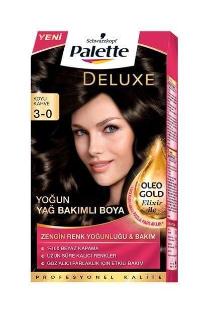 Palette Deluxe Saç Boyası 3.0 Koyu Kahve