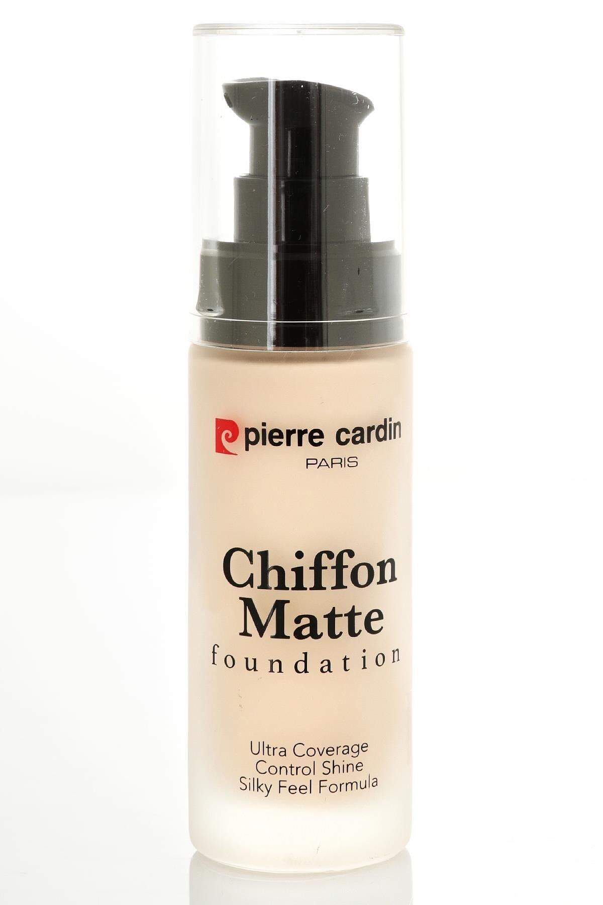 12291- Pierre Cardin Chiffon Touch Mat Görünüm Veren Fondöten-Porcelain-777
