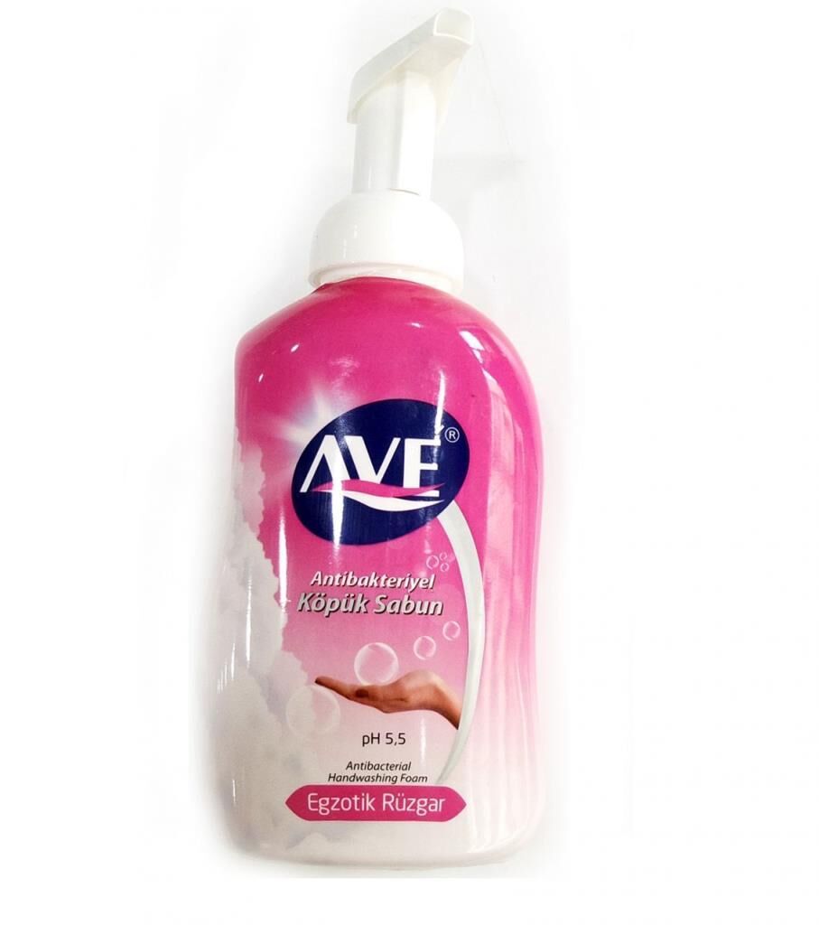 Ave 500ml Köpük Sabun Egzotik Pembe