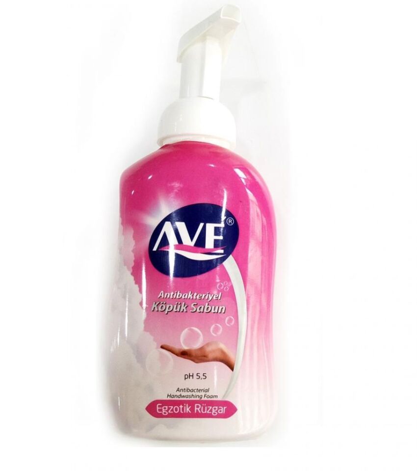 Ave 500ml Köpük Sabun Egzotik Pembe