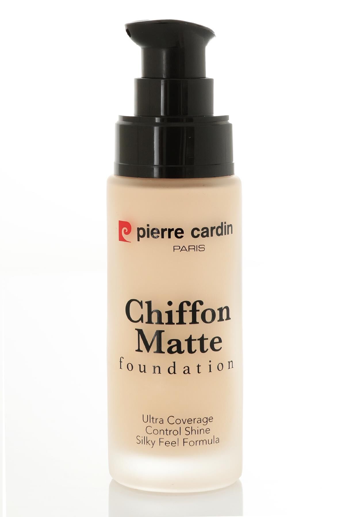 12290- Pierre Cardin Chiffon Touch Mat Görünüm Veren Fondöten-Porcelain-776