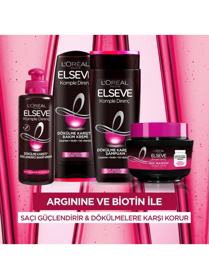 Loreal Elseve Şampuan 550 ml Arginine Direnç X3 Dökülme Karşıtı