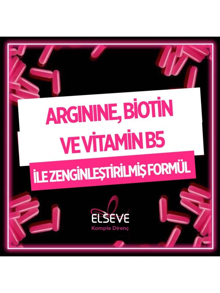 Loreal Elseve Şampuan 550 ml Arginine Direnç X3 Dökülme Karşıtı
