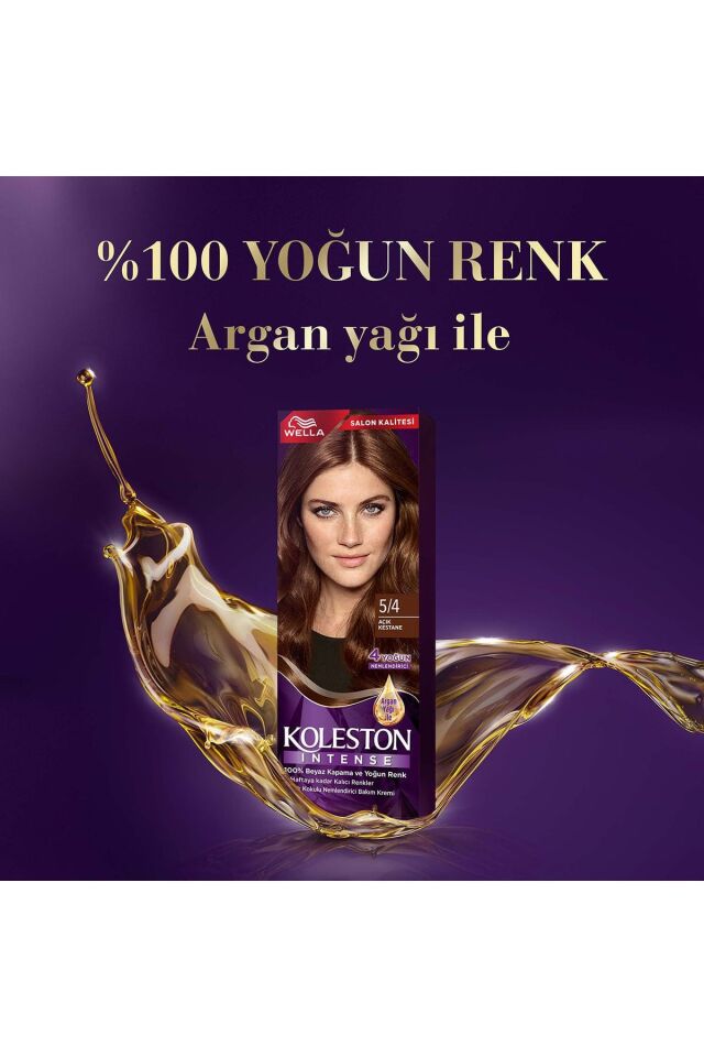 Koleston Intense Saç Bayası 5.4 Açık Kestane
